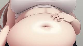 Stuffed Belly Digesting Soup 🍲 #ASMR Stomach Noises