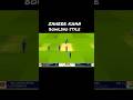 ZAHEER KHAN BOWLING STYLE🥵😱 #shorts #realcricket24 #ytshorts #trendingshorts