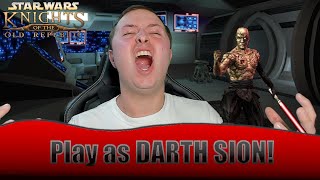 Play as Darth Sion and Sith Regeneration! KOTOR Mod Review Play as Darth Sion and Sith Regeneration! KOTOR Mod Review