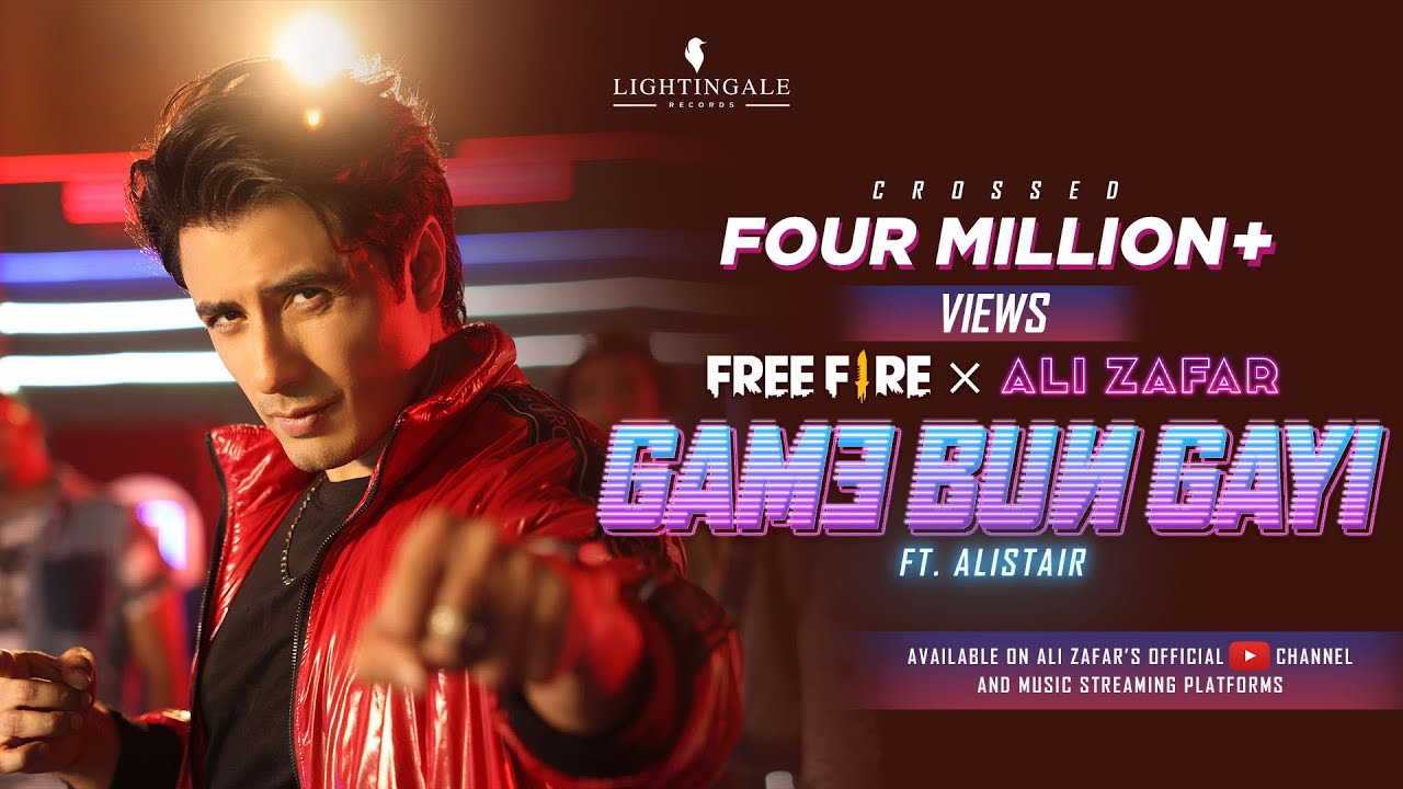 Ali Zafar X Free Fire | Game Bun Gayi | ft. Alistair Alvin | Official Music Video