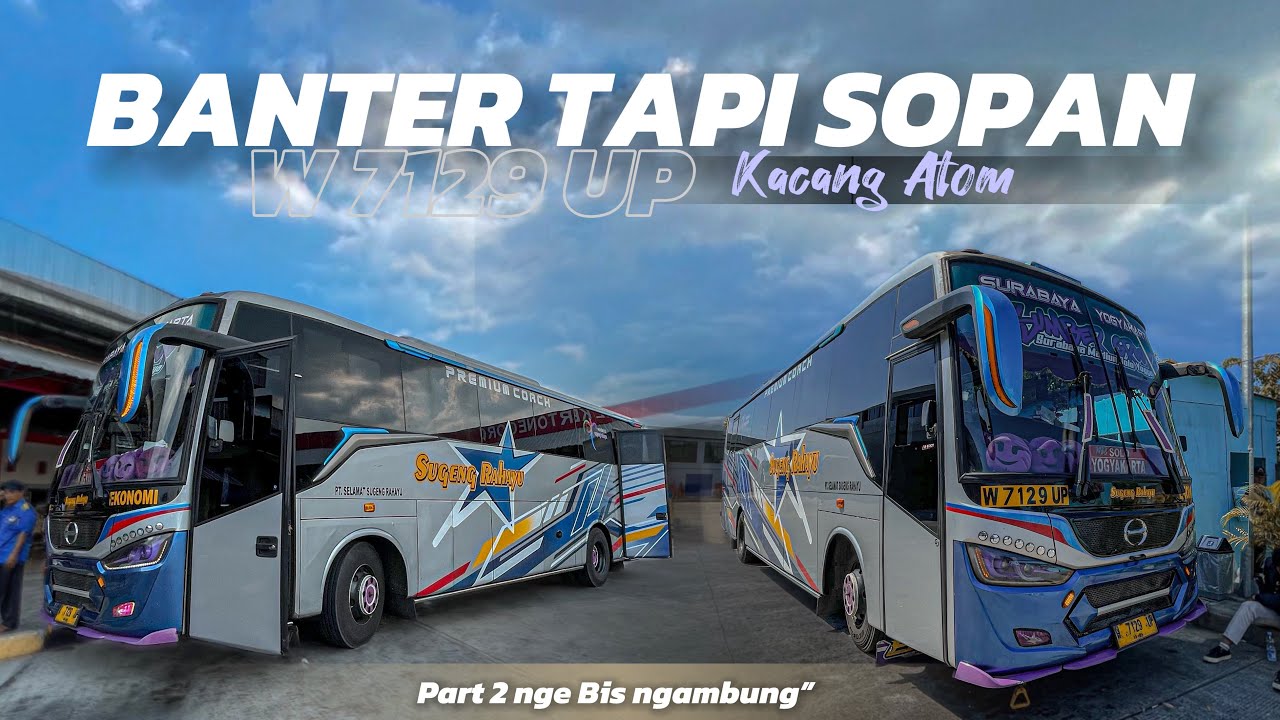 BANTER TAPI GAK UGAL - UGALAN ‼️ eps#2 Madiun - Solo Naik bus Banter
