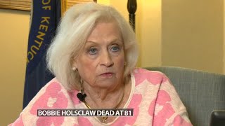 Jefferson County Clerk Bobbie Holsclaw dies at the age of 81