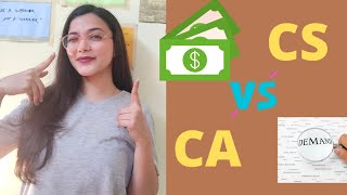CS v/s CA 🔥 | Which one is better? 🤔 | Salary, Demand, Portion, in-depth difference | Neha Patel