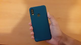Rubber Blue Case For Xiaomi Redmi Note 7 Review screenshot 4