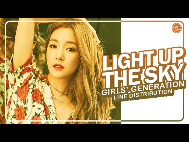 Girls’ Generation (소녀시대) – Light Up The Sky | Line Distribution (All Vocals) class=