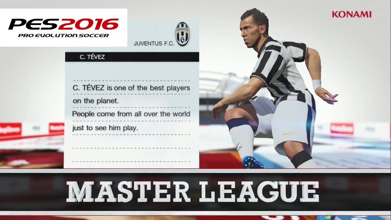 PES 2016 | Master League [ New & Official ] - YouTube