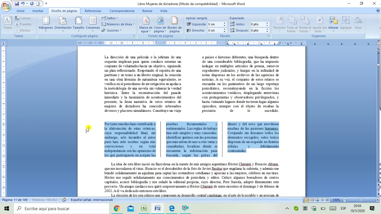 DIVIDIR TEXTO EN COLUMNAS - YouTube