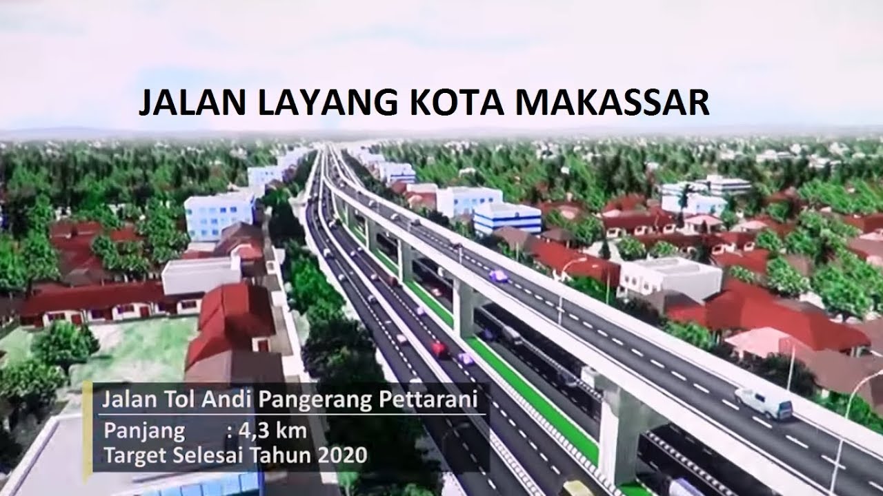 Pembangunan Jalan Layang Makassar Sudah Dimulai YouTube