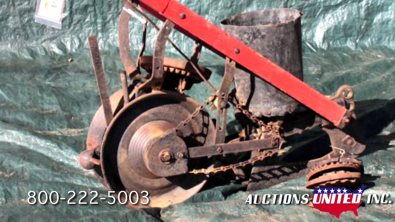 Patterson Estate Lot 34 Antique Cole Combination Planter YouTube