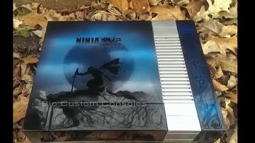 Custom Ninja Gaiden Nintendo NES Controller & Console