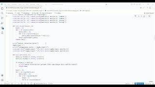 Program Operasi Matriks menggunkan Python
