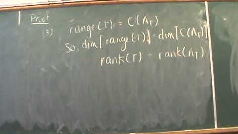 MATH 2203 - Matrices of Linear Transformations