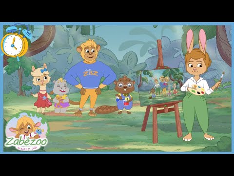 MAMÁ, PAPÁ, ABUELOS, AMIGOS... 💕 de 🐰ZABEZOO: Orejas y Cola: 🐵 ✨ DIBUJOS para NIÑOS