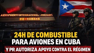 Download Lagu CUBA SE QUEDA SIN COMBUSTIBLE PARA AVIONES, PUERTO RICO DA LUZ VERDE PARA UNA POSIBLE INTERVENCIÓN MP3