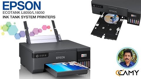 "EPSON L8050 Printer Review and Setup Tutorial"