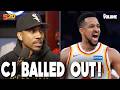 Jeff Teague REACTS to CJ McCollum GOING AT Jalen Brunson in Hawks WIN over Knicks | Club 520