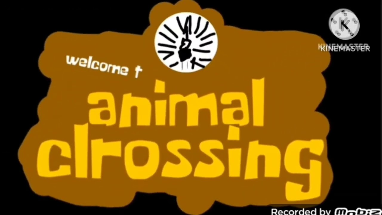 Animal clrossing new school logo