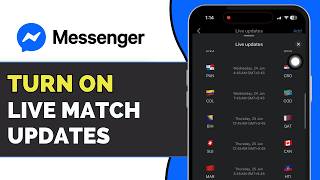 Cara Mengaktifkan PEMBARUAN PERTANDINGAN LANGSUNG di Messenger (Fitur BARU 2026) screenshot 2