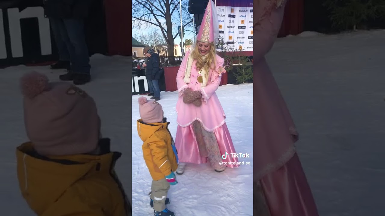 Tomteland besökte barnens vasalopp 2024!