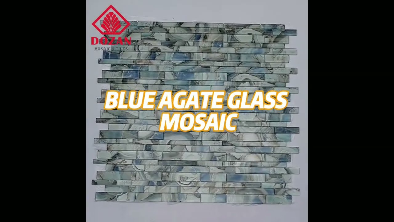 agate glass mosaic