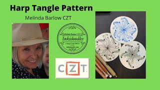 Harp Tangle Art Lesson