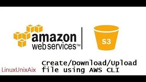 Access Amazon S3 using AWS CLI | Upload/download to S3 bucket from command line