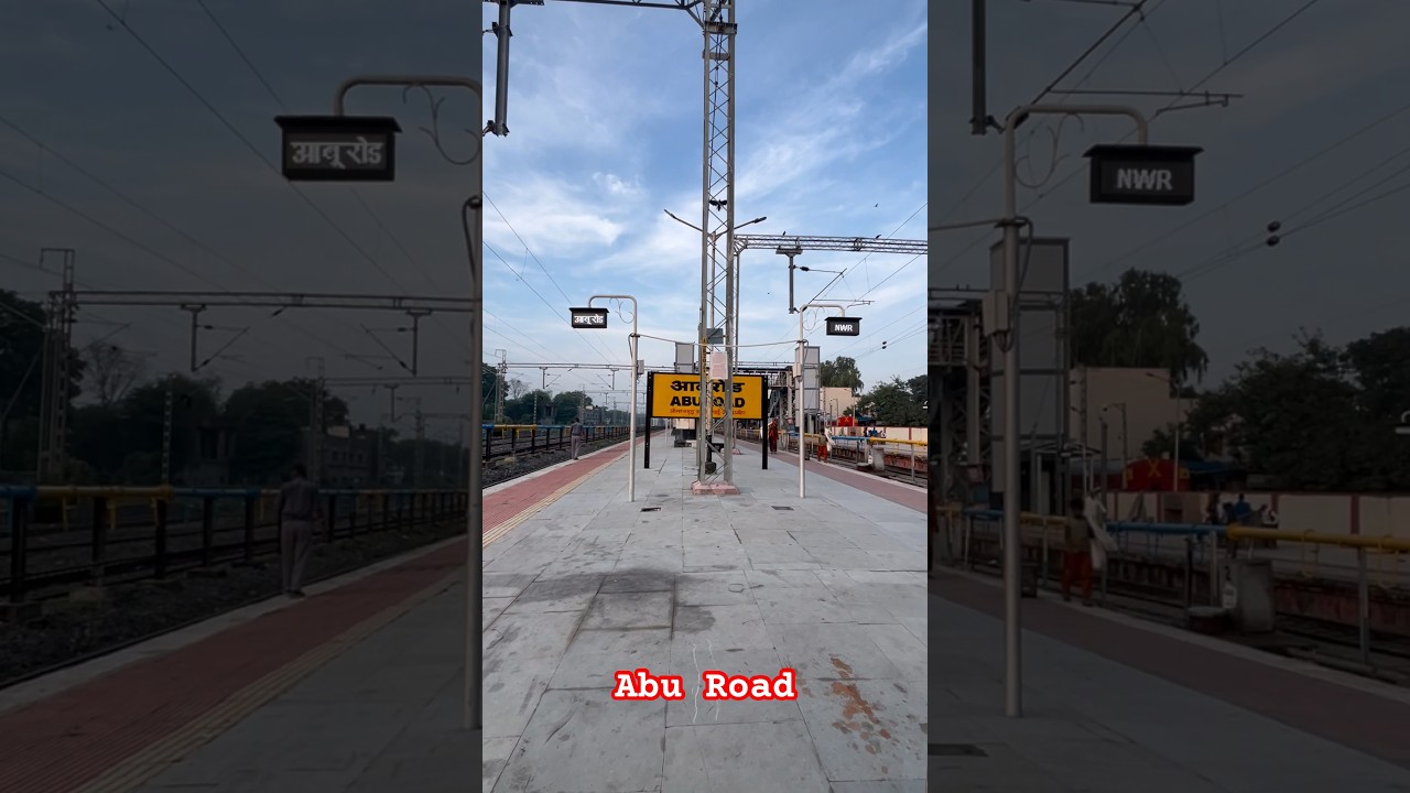 Abu Road railway station 