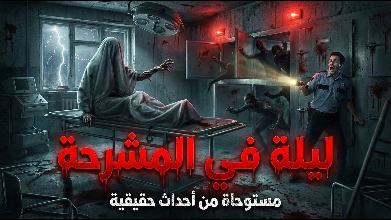 ليلة في المشرحة حقيقية مستوحاة من الواقع شاب يحدث له أشياء صادمة 