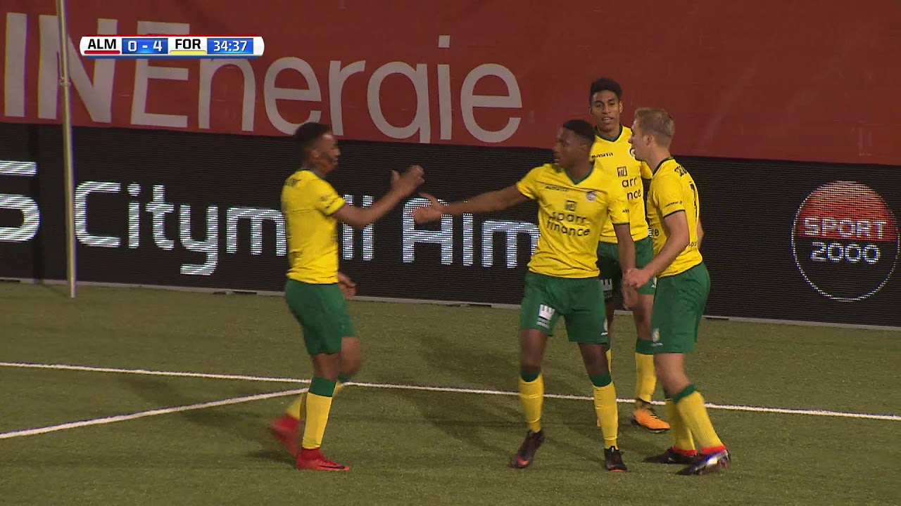 Samenvatting Almere City FC - Fortuna Sittard (30-03-2018) - YouTube
