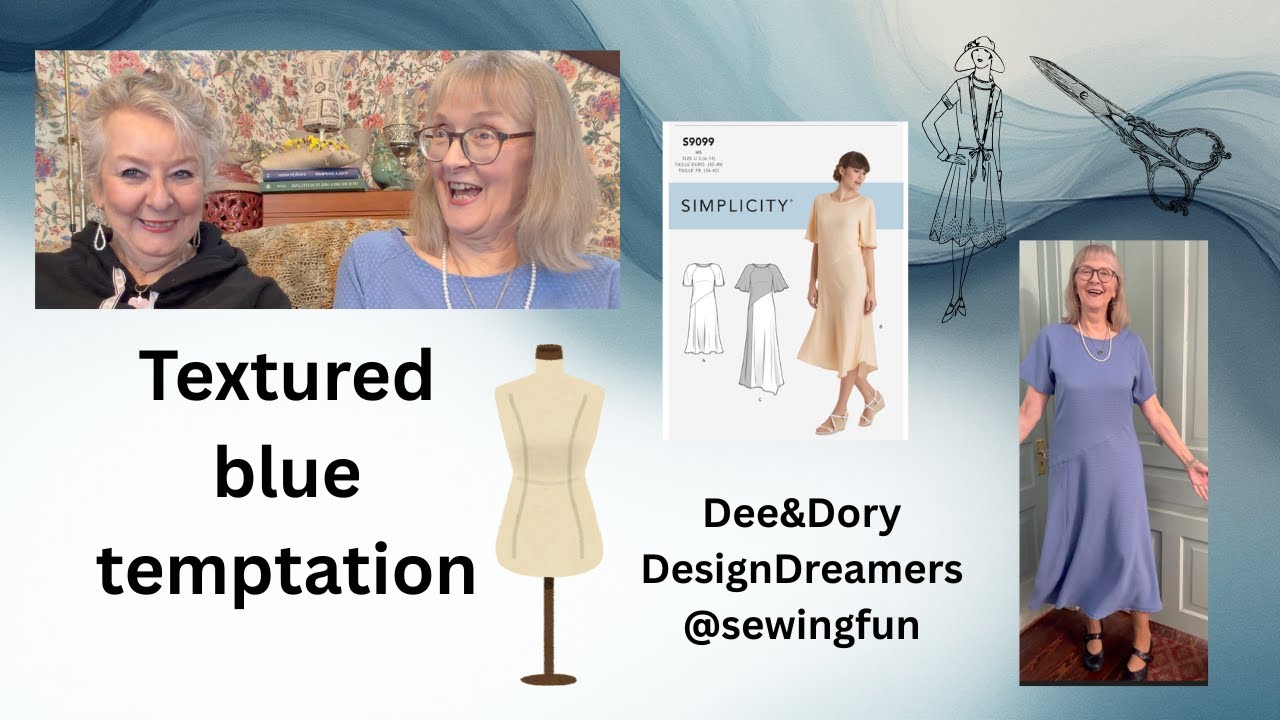 Textured Blue Temptation  S9099 ep 49-25