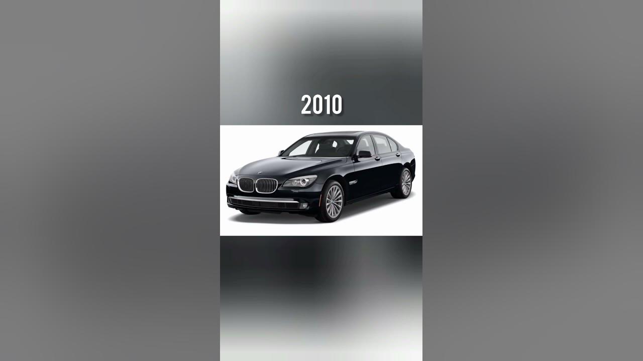 Evolution of bmw 7 series ( 1977 - 2022 )