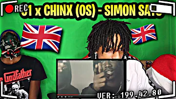 AMERICANS REACT TO UK DRILL🇬🇧🔥 C1 x CHINX(OS) - SIMON SAYS