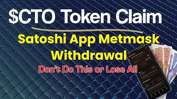 Satoshi New Update | CTO Airdrop Claim | How to connect metamask