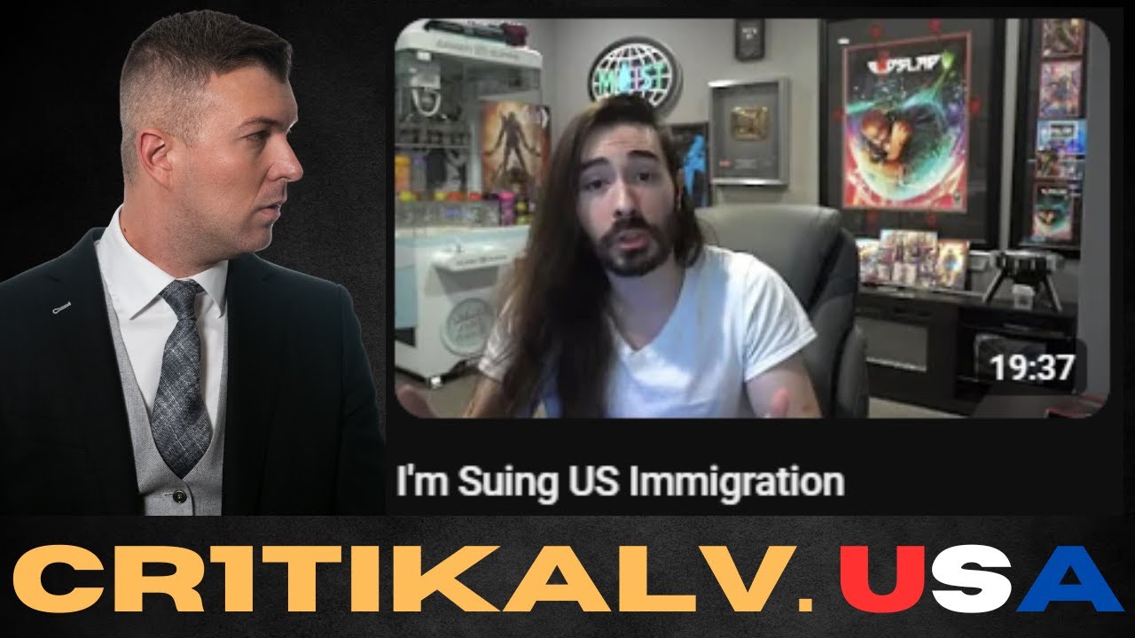 MoistCr1TiKaL Sues US Immigration - Lawyer Analyzes penguinz0 Claims