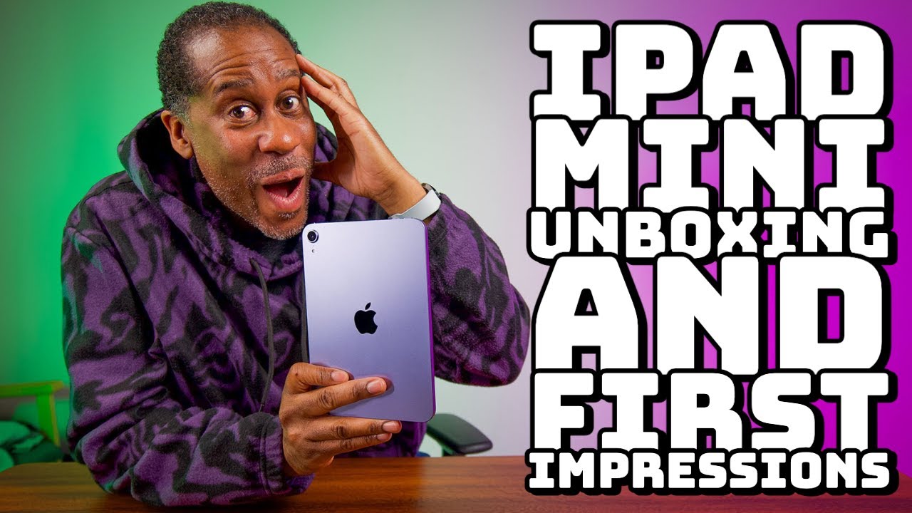 iPad mini 6 Unboxing and First Impression