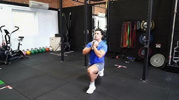 Reverse Goblet Kettlebell Lunge | Lunge | Strength and Conditioning Exercises