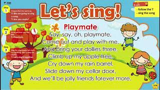 playmate come out and play WITH ME, Oh Playmate Lyrics, Printout, MIDI,  and…