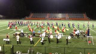 AHS Marching Patriots 10/5/13 "Party On The Other Side" at the CHS Cavalcade