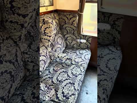 Aboard the steam train at the Severn valley railway