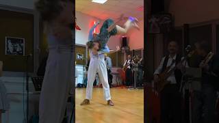 Acrobatic Lindy Hop Dance 🤩 #Shorts #Dance #Sondreandtanya #Lindy #Lindyhop