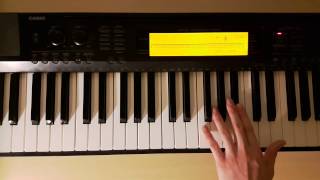 Bbsus - Piano Chords - How To Play