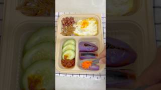 pack lunchbox nasi lemak with me🍱✨🍆#bentobox #lunchboxideas #bekalkerja #bento #lifestyle