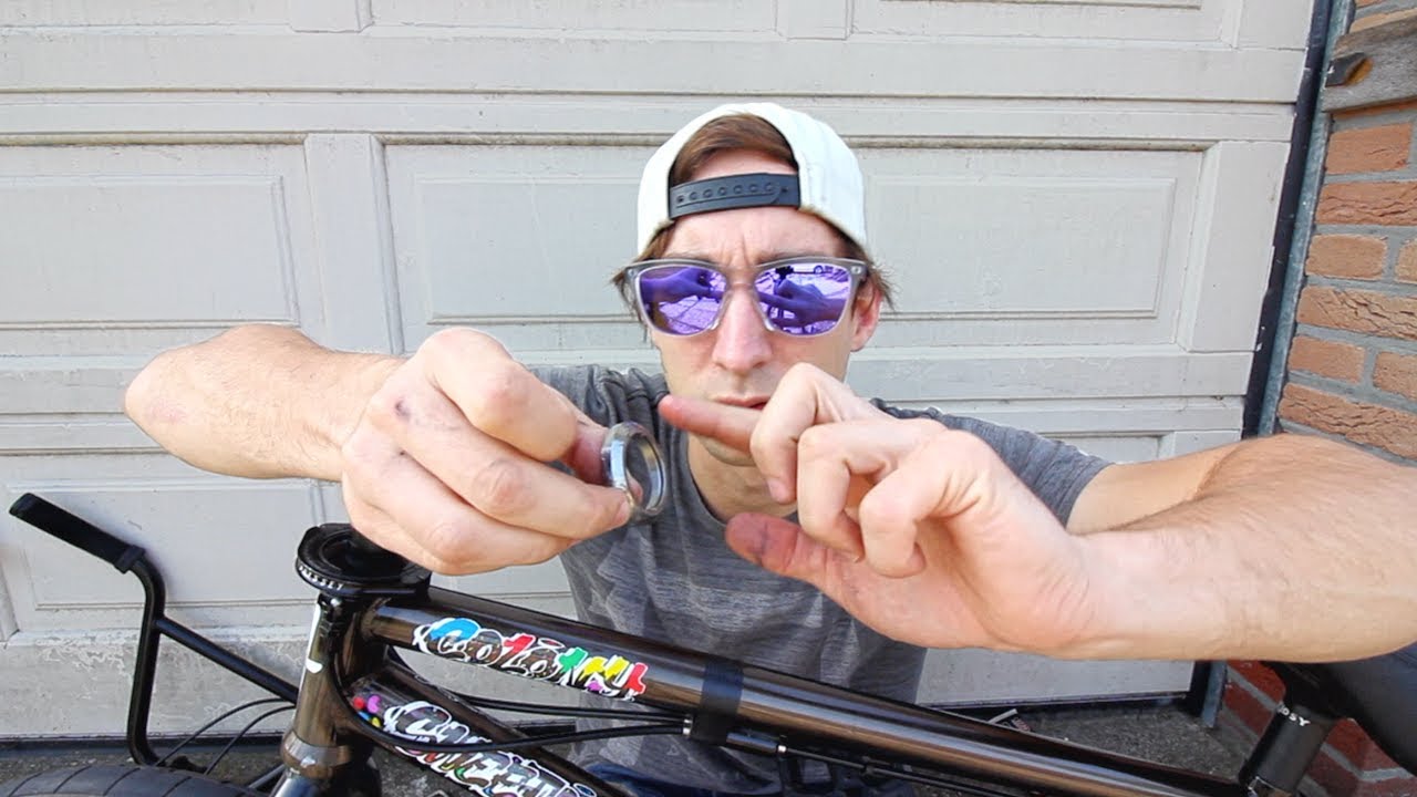 How to replace and install an integrated BMX headset YouTube