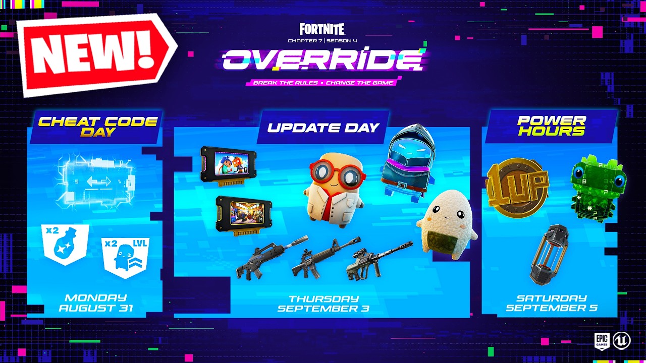 NEW FORTNITE *CHEAT CODE* DAY LIVE EVENT RIGHT NOW! (SEASON 4)