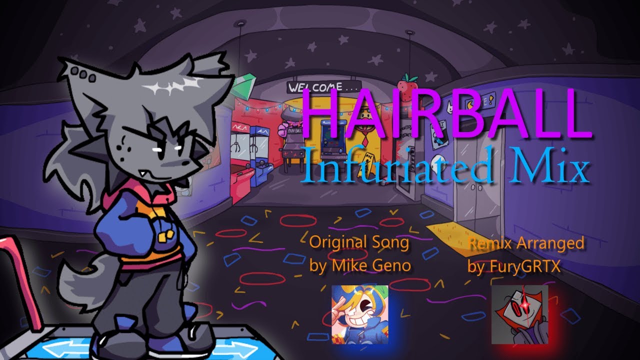 Hairball: Infuriated Mix | FNF Vs. Kapi: Arcade Showdown (Remix/Cover)