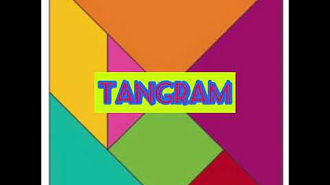 Qual é a regra de montagem do tangram?