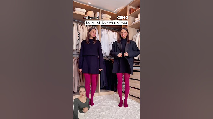 Millennial vs. Gen Z: Who Rocked the Bold Red Tights Best?
