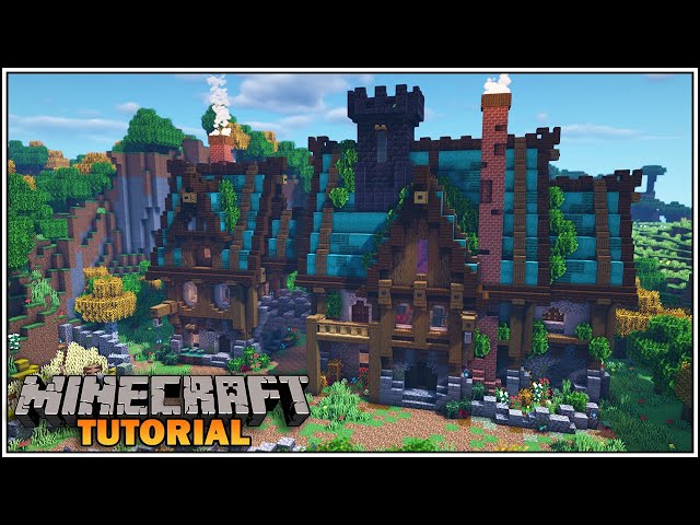 Minecraft, fantasy medieval house