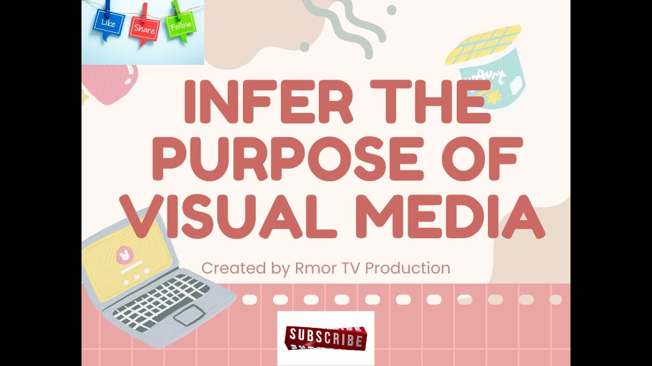 Infer the purpose of visual media - YouTube