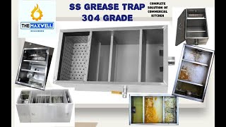 Grease Traps For Commercial Kitchen/Hotel/Restaurant/Hospital TME